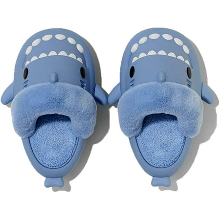 QWZNDZGR Cute Shark Slippers for Women Men Adult Cartoon Fuzzy Comfy Cotton Winter Warm Non-Slip Thick Sole Cloud House Shark Slides
QWZNDZGR Cute Shark Slippers for Women Men Adult Cartoon Fuzzy Comfy Cotton Winter Warm Non-Slip Thick Sole Cloud House Shark Slides