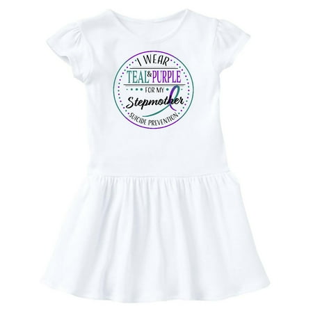 Inktastic Suicide Prevention- I Wear Teal and Purple for My Stepmother Gift Toddler Girl Dress
Inktastic Suicide Prevention- I Wear Teal and Purple for My Stepmother Gift Toddler Girl Dress