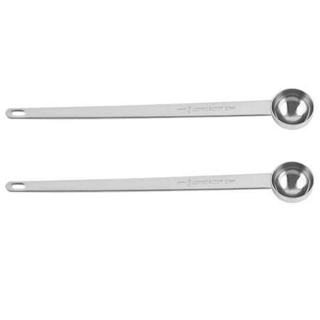 2 Pack Coffee Scoop Tablespoon Measure Poon Stainless Steel Long Handle Coffee Spoon Silver - 15ml
2 Pack Coffee Scoop Tablespoon Measure Poon Stainless Steel Long Handle Coffee Spoon Silver - 15ml