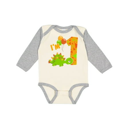 Inktastic Happy Dinosaur First Birthday-green Boys or Girls Long Sleeve Baby Bodysuit
Inktastic Happy Dinosaur First Birthday-green Boys or Girls Long Sleeve Baby Bodysuit