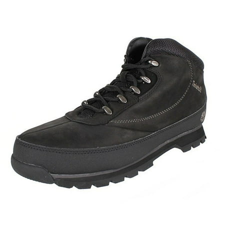 Timberland Men s Ankle Hiker Boots Black Black Nubuck 9.5