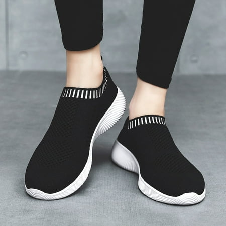 Women‘s Platform Knit Sock Sneakers Solid Color Low Top Sports Shoes Breathable Slip On Shoes
Women‘s Platform Knit Sock Sneakers Solid Color Low Top Sports Shoes Breathable Slip On Shoes