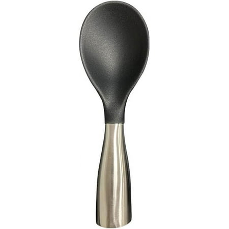 Silicone Rice Paddle Spoon Stainless Steel Handle High Temperature Resistant Non Stick Multi-purpose Kitchen Tool (Grey)
Silicone Rice Paddle Spoon Stainless Steel Handle High Temperature Resistant Non Stick Multi-purpose Kitchen Tool (Grey)