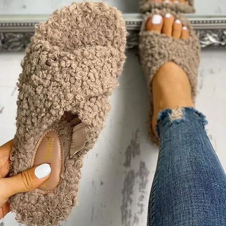 STEADY Women Girls Cute Cotton Short Plush Flat Slippers Casual Shoes Indoor Outdoor Khaki / 37
STEADY Women Girls Cute Cotton Short Plush Flat Slippers Casual Shoes Indoor Outdoor Khaki / 37