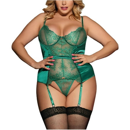 Ladies Sexy Green Lingerie Sexy Bodysuit Erotic Bodysuit Clothing Teddy Bodysuit Green XL
Ladies Sexy Green Lingerie Sexy Bodysuit Erotic Bodysuit Clothing Teddy Bodysuit Green XL