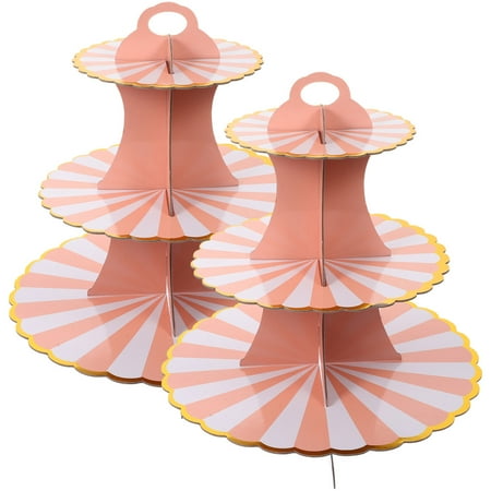 BESTONZON 2pcs Paper Cupcake Stand Disposable 3 Tier Paper Cake Stand Party Dessert Tray
BESTONZON 2pcs Paper Cupcake Stand Disposable 3 Tier Paper Cake Stand Party Dessert Tray
