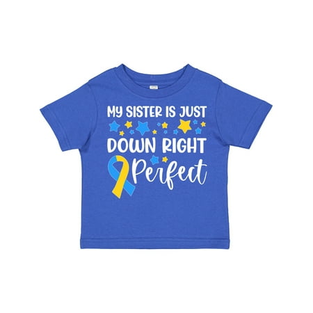 Inktastic My Sister is Just Down Right Perfect- Down Syndrome Awareness Ribbon Gift Toddler Boy or Toddler Girl T-Shirt
Inktastic My Sister is Just Down Right Perfect- Down Syndrome Awareness Ribbon Gift Toddler Boy or Toddler Girl T-Shirt