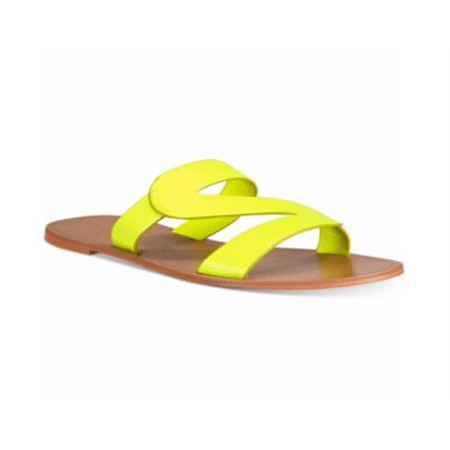 Aldo Women s Falema Flat Sandals Yellow Size 9 B
