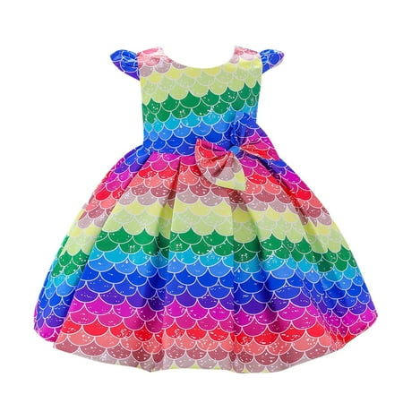 Toddler Girls Casual Bowknot Multicolor Pageant Dress Birthday Party Rainbow Gown Princess Dress
Toddler Girls Casual Bowknot Multicolor Pageant Dress Birthday Party Rainbow Gown Princess Dress