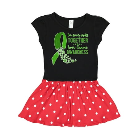 Inktastic Our Family Fights Together Liver Cancer Awareness Gift Toddler Girl Dress
Inktastic Our Family Fights Together Liver Cancer Awareness Gift Toddler Girl Dress