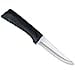 

Rada Cutlery Anthem Series Super Parer Paring Knife Stainless Steel Blade with Ergonomic Black Resin Handle 9 Inches