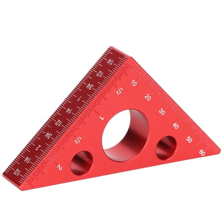 Carpenter Ruler Woodworking Ruler DIY Measuring Tool Aluminum Alloy Hand Tool For Woodworking For Machine Setup
Carpenter Ruler Woodworking Ruler DIY Measuring Tool Aluminum Alloy Hand Tool For Woodworking For Machine Setup