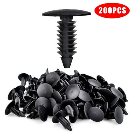 GLFILL 200 X 8mm Bumper Clips Auto Car Hole Plastic Rivets Fastener Fender Push Pin
GLFILL 200 X 8mm Bumper Clips Auto Car Hole Plastic Rivets Fastener Fender Push Pin