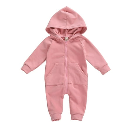 EYIIYE Newborn Baby Long Sleeve Romper Solid Color Long Pants Zipper Hooded Jumpsuit Overalls Outfits
EYIIYE Newborn Baby Long Sleeve Romper Solid Color Long Pants Zipper Hooded Jumpsuit Overalls Outfits
