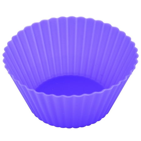 TureClos 10 Pieces Silicone Muffin Cups Chocolate Cookie Molds Reusable Heat-Resistant Baking Roasting Cupcake Moulds Tray Household Purple
TureClos 10 Pieces Silicone Muffin Cups Chocolate Cookie Molds Reusable Heat-Resistant Baking Roasting Cupcake Moulds Tray Household Purple