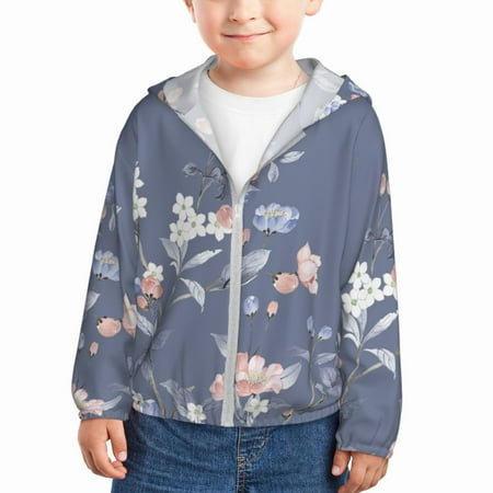 Lukts Watercolor Flowers Butterfly Print Children s Long-Sleeved Sun Protection Clothing Hooded Sweatshirts for Boys and Girls Outdoor Sports-4 Years
Lukts Watercolor Flowers Butterfly Print Children s Long-Sleeved Sun Protection Clothing Hooded Sweatshirts for Boys and Girls Outdoor Sports-4 Years