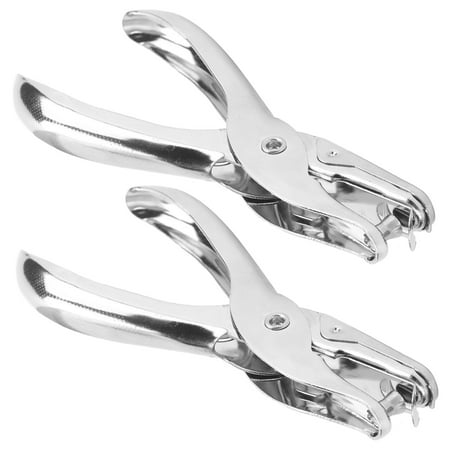 Cergrey 2Pcs Single Hole Punch 45 Steel Handheld Clothing Ticket Paper Puncher 6mm Diameter Handheld Punch Tool
Cergrey 2Pcs Single Hole Punch 45 Steel Handheld Clothing Ticket Paper Puncher 6mm Diameter Handheld Punch Tool