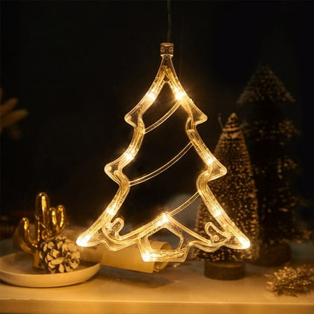✪ Christmas Lamps LED Suction Cup Window Hang Light Atmosphere Scene Decor Festive Decorative Color Lamp 8 Types Choose
✪ Christmas Lamps LED Suction Cup Window Hang Light Atmosphere Scene Decor Festive Decorative Color Lamp 8 Types Choose