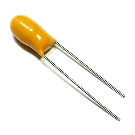 15uF 16V Solid Resin Dipped Tantalum Capacitor polarized +/-20%