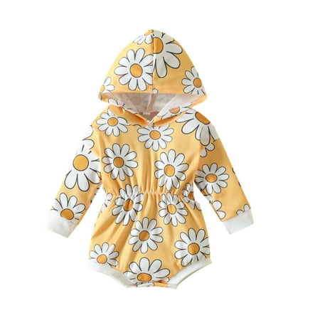 Xutthjh Newborn Infant Boys Girls Floral Printed Outfits Long Sleeve Hooded Sweatshirt Romper Cute Clothes
Xutthjh Newborn Infant Boys Girls Floral Printed Outfits Long Sleeve Hooded Sweatshirt Romper Cute Clothes
