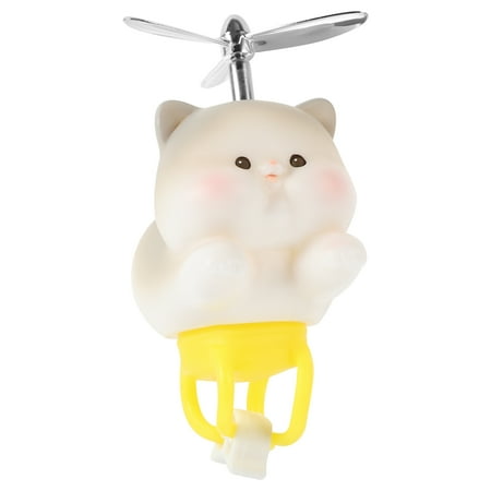 Bike Propeller Motorcycle Handlebar Propeller Cat Doll Propeller Ornament Decor