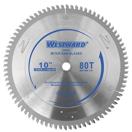 Westward 24EM12 Circular Saw Blades