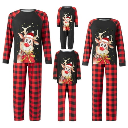 Dewadbow Matching Family Christmas Pajamas Sets Holiday PJ s with ELF Printing Loungewear Sleepwear
Dewadbow Matching Family Christmas Pajamas Sets Holiday PJ s with ELF Printing Loungewear Sleepwear