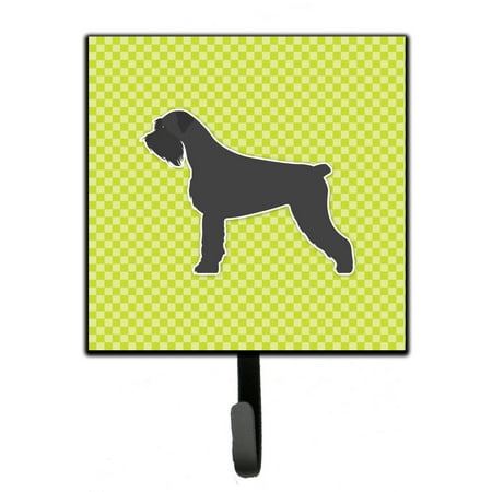 Carolines Treasures BB3873SH4 Giant Schnauzer Checkerboard Green Leash or Key Holder 7Hx4.25W multicolor
Carolines Treasures BB3873SH4 Giant Schnauzer Checkerboard Green Leash or Key Holder 7Hx4.25W multicolor