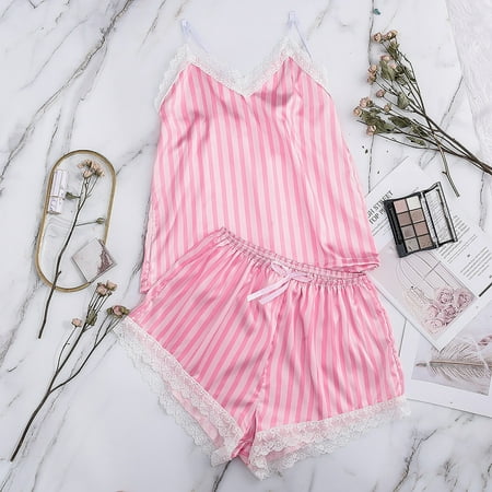 Juebong Underwear for Women Clearance Under $10.00 Women s Fashion Sexy Striped Lace Silk Lingerie Sling Skirt Nightdress Pajamas Pink XXL
Juebong Underwear for Women Clearance Under $10.00 Women s Fashion Sexy Striped Lace Silk Lingerie Sling Skirt Nightdress Pajamas Pink XXL