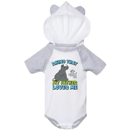 Inktastic Rhino That My Father Loves Me with Cute Rhinos Gift Baby Boy or Baby Girl Bodysuit
Inktastic Rhino That My Father Loves Me with Cute Rhinos Gift Baby Boy or Baby Girl Bodysuit