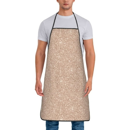 Jgfou Beige Sparkling Glitter Print Anti-fouling Apron for Men Women Waterproof Oil-Proof Kitchen Apron with Adjustable Straps Pocket and No-Pill No-Fade Fabric
Jgfou Beige Sparkling Glitter Print Anti-fouling Apron for Men Women Waterproof Oil-Proof Kitchen Apron with Adjustable Straps Pocket and No-Pill No-Fade Fabric