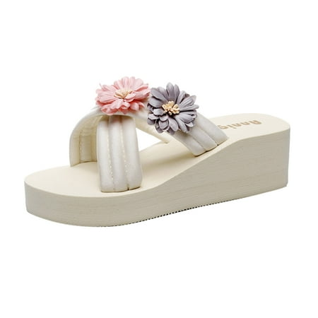 Quealent Adult Women Shoes Plaid Womens Slippers Boots Fashion Spring and Summer Ladies Slippers Thick Bottom Slope Heel Ballet Slippers for Women Beige 8
Quealent Adult Women Shoes Plaid Womens Slippers Boots Fashion Spring and Summer Ladies Slippers Thick Bottom Slope Heel Ballet Slippers for Women Beige 8