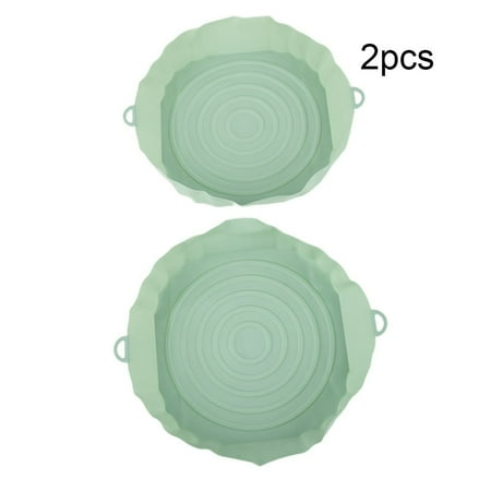 2X Silicone Pot Air Fryer Baking Basket Soft Tray Accessories.Cooking Reusable
2X Silicone Pot Air Fryer Baking Basket Soft Tray Accessories.Cooking Reusable