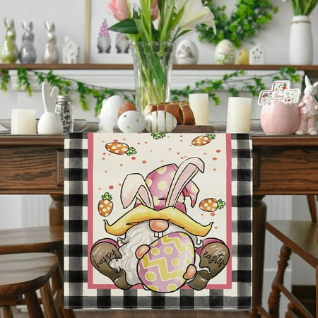 NIUREDLTD Home Decoration Easter Table Flag Holiday Bunny Egg Little Printed Vintage Easter Decor Linen Tablecloth Easter Home Decorations
NIUREDLTD Home Decoration Easter Table Flag Holiday Bunny Egg Little Printed Vintage Easter Decor Linen Tablecloth Easter Home Decorations