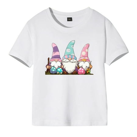 Toddler Girls Boys Easter Summer Short Sleeve Egg Cartoon Prints T Shirt Tops for Children Clothes Soft T Shirts for Boys
Toddler Girls Boys Easter Summer Short Sleeve Egg Cartoon Prints T Shirt Tops for Children Clothes Soft T Shirts for Boys