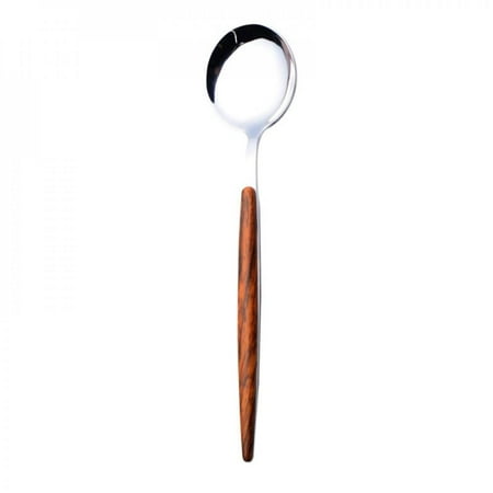 Final Clearance! Stainless Steel Wooden Shank Scoop Japanese Western Food Row Dessert Fruit Fork Stir Spoon Tableware Gold Handle Small Fork Kitchen Tableware
Final Clearance! Stainless Steel Wooden Shank Scoop Japanese Western Food Row Dessert Fruit Fork Stir Spoon Tableware Gold Handle Small Fork Kitchen Tableware