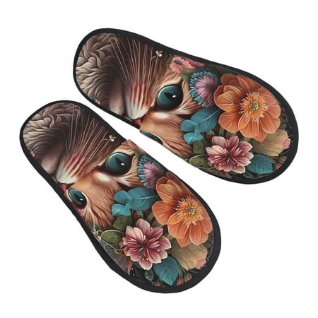 Ocsxa Mens Womens Cozy Memory Foam Scuff Slippers Slip On Warm House Shoes Indoor/Outdoor Flower Crown Cat Designs-Large
Ocsxa Mens Womens Cozy Memory Foam Scuff Slippers Slip On Warm House Shoes Indoor/Outdoor Flower Crown Cat Designs-Large
