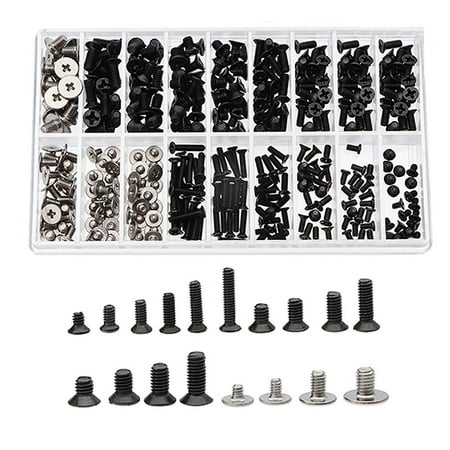 M2/M2.5/M3 Laptop Notebook Screws Hard Screws Set Stainless Hardware Small Screws Laptop Screws with Storage Box Rustproof Steel Screw for Indoor Factory Woodworking
M2/M2.5/M3 Laptop Notebook Screws Hard Screws Set Stainless Hardware Small Screws Laptop Screws with Storage Box Rustproof Steel Screw for Indoor Factory Woodworking