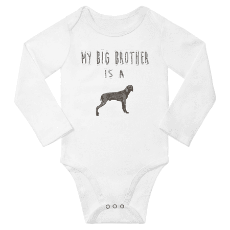 My Big Brother is a Weimaraner Dog Cute Baby Long Sleeve Clothes Bodysuit Boy Girl (White 12-18M)
My Big Brother is a Weimaraner Dog Cute Baby Long Sleeve Clothes Bodysuit Boy Girl (White 12-18M)