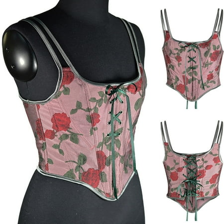 Body Shaper For Women Deals Kizly Waist Trainer For Women Women Casual Sexy Eyelet Lace-up Floral Print Fishbone Court Vintage Corset Straps Tank Top Summer Savings Clearance!
Body Shaper For Women Deals Kizly Waist Trainer For Women Women Casual Sexy Eyelet Lace-up Floral Print Fishbone Court Vintage Corset Straps Tank Top Summer Savings Clearance!