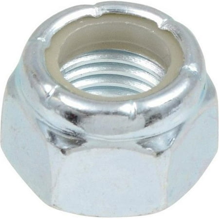 0.5 in. -13 Zinc-Plated Nylon Insert Stop Nut USS Coarse - 50 Count