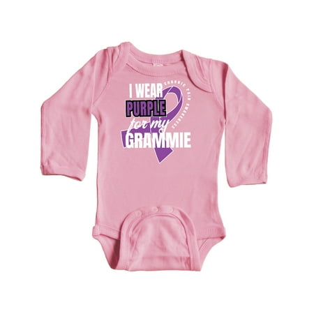 Inktastic Chronic Pain I Wear Purple For My Grammie Gift Baby Boy or Baby Girl Long Sleeve Bodysuit
Inktastic Chronic Pain I Wear Purple For My Grammie Gift Baby Boy or Baby Girl Long Sleeve Bodysuit