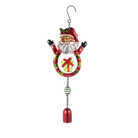XFLWAM Creative Metal Iron Wind Chime Pendant Christmas Series Glass Color Painting And Painting
XFLWAM Creative Metal Iron Wind Chime Pendant Christmas Series Glass Color Painting And Painting