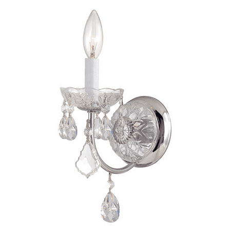 Wall Sconces 1 Light With Polished Chrome Clear Spectra Crystal Steel 5 inch 60 Watts - World of Lighting
Wall Sconces 1 Light With Polished Chrome Clear Spectra Crystal Steel 5 inch 60 Watts - World of Lighting