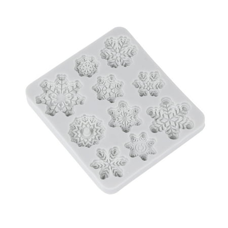 10 Cavity Christmas Silicone Baking Cake Molds Christmas Snowflake Shape Cake Mold Tray Non-stick Heat-resistant Flexible Silicone Mold for DIY Desserts
10 Cavity Christmas Silicone Baking Cake Molds Christmas Snowflake Shape Cake Mold Tray Non-stick Heat-resistant Flexible Silicone Mold for DIY Desserts