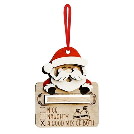 Qianha Mall Wall Hanging Money Clip Wooden Christmas Money Clip Santa Claus Styling Hangable Wallet Holiday-themed Wallet Ornament
Qianha Mall Wall Hanging Money Clip Wooden Christmas Money Clip Santa Claus Styling Hangable Wallet Holiday-themed Wallet Ornament