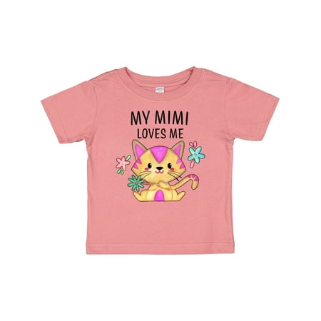 Inktastic My Mimi Loves Me with Cute Kitten and Flowers Gift Baby Boy or Baby Girl T-Shirt
Inktastic My Mimi Loves Me with Cute Kitten and Flowers Gift Baby Boy or Baby Girl T-Shirt