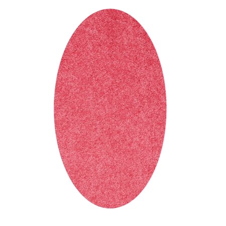 Home Queen Solid Color Pink 6'X8' Oval - Area Rug