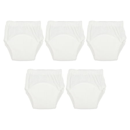 HOMEMAXS 5pcs Baby Training Pants Cotton Potty Training Underwear Washable Underpants
