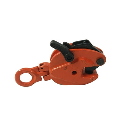 INTBUYING Industrial Vertical Plate Lifting Clamp Lifting Pliers 0.8T / 1763lb